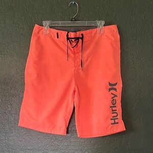 Hurley Orange Board Shorts Swimwear